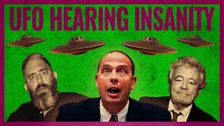 UFO-Anhörungswahnsinn — Jeremy Corbell und George Knapp beeinflussen Kongress bei UFOs