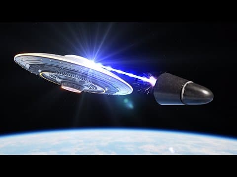 UFO greift Atomsprengkopf an - Der Big Sur UAP-Zwischenfall // 3D-Animation