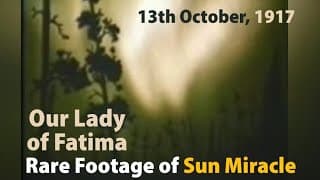Seltene & atemberaubende Aufnahmen des Fatima-Sonnenwunders & kraftvolle Kommentierung durch einen Frater!